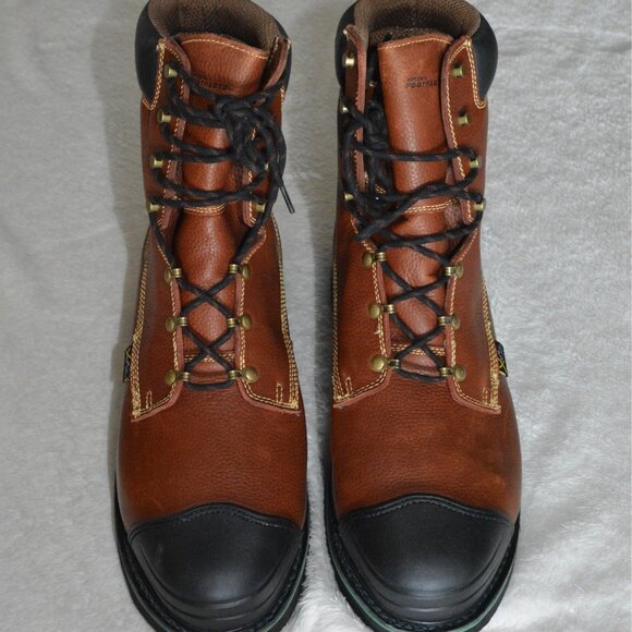 Hytest Footrest Massena High Heat Resistant Met Guard Composite Toe Men's sz 18W - Picture 2 of 8